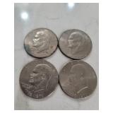 1976 Bicentennial dollar coin 4 in total