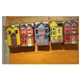 Vintage ceramic Christmas village