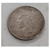 1923 Peace Silver dollar
