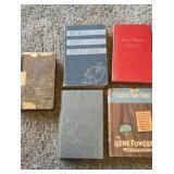 Vintage hard cover books