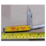 vintage Coca-Cola pocket knife produced as a