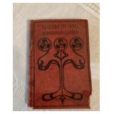 antique hardcover book titled Elizabeth and Her
