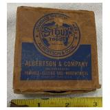 vintage tool accessory package for an Albertson &