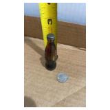 Vintage miniature glass Coca-Cola bottle