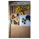 vintage lacquer millinery fruit picks, often