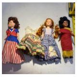 Collection of doll of the month August and