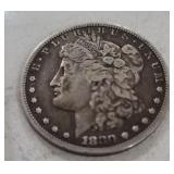 1880 S Morgan Silver dollar