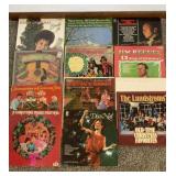 Vinyl albums, assorted Christmas