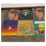 Empty record album covers