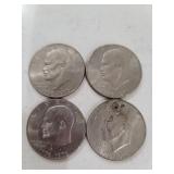 1976 Bicentennial dollar coin 4 in total