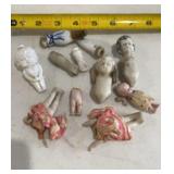 Small porcelain Betty Boop along with assorted