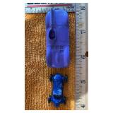 Vintage 2 1/2 inch purple jaguar and one and a