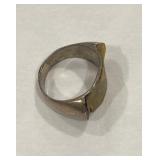 Unmarked Sterling ring