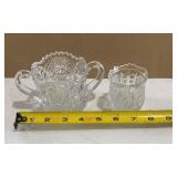 Vintage Glass sugar cube bowl and similar small