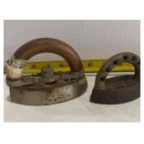 antique sad irons