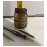 Vintage ink  bottle and Fountian Pens