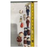 Vintage porcelain dolls