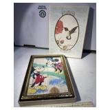 Vintage Mickey and Minnie mouse handkerchief,
