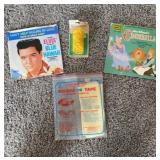 Record cleaning cloth record inserts, empty 45