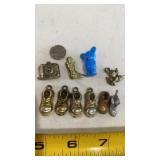 Collection of vintage cracker jack box prizes