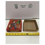 Vintage valentine container box