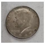 1967 silver half dollar 40% silver