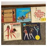 Vinyl albums for various lessons