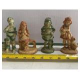 Collection of vintage figurines of Italian-made
