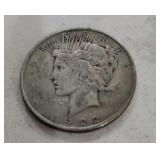1922 Peace Silver dollar