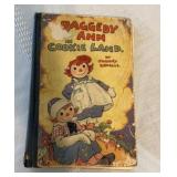 hardcover copy of the children's book Raggedy Ann