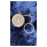 collectible Catholic medal depicting Our Lady of