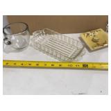 Vintage dipper with missing handle, small serving