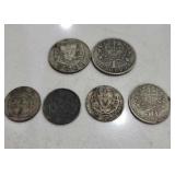 Portugal coins 6 in total