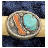 vintage Native American Navajo or Zuni sterling