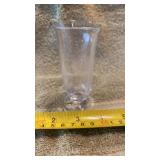 antique or vintage etched glass apothecary