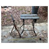 a portable workbench and vise designed for