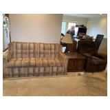 older LaZBoy couch with pull out bed and has