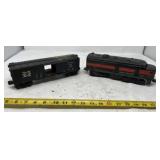 Lionel O gauge model trains featuring a Rock