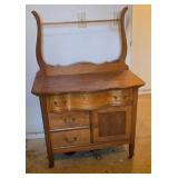 Oak Wash basin 34xx17x49