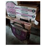 Boxes of landscaping edging.