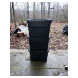 3 Sterilite storage containers