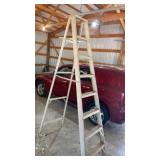 Aluminum ladder, 8 foot