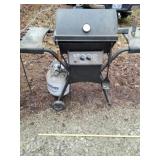 Char Broil gas grill with almost full propane