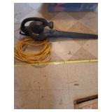 Remington electric blower with extension cord.