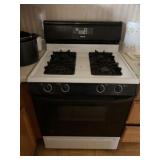 Maytag propane stove measures 30 inches wide x