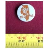 1998 Illinois deer harvest pin.