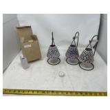 decorative mosaic glass tea light candle holders