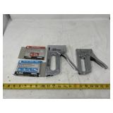 Stanley Bostitch Hand Staplers with staples