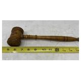 Kutcher Greenland Lodge gavel.