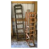 two drive on ramps and one trailer ramp.